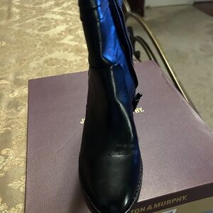 Women’s Johnston & Murphy Black Leather Boots